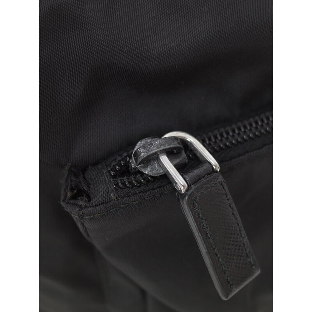 Prada bag Tessuto messenger saffiano leather Crossbody Black - Picture 7 of 9